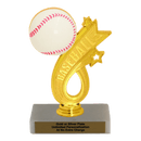 Custom Baseball Trophy - Type A Series 1RP92136 - AndersonTrophy.com