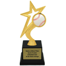 Custom Baseball Trophy - Type A1 Series 1FIG5001 - AndersonTrophy.com