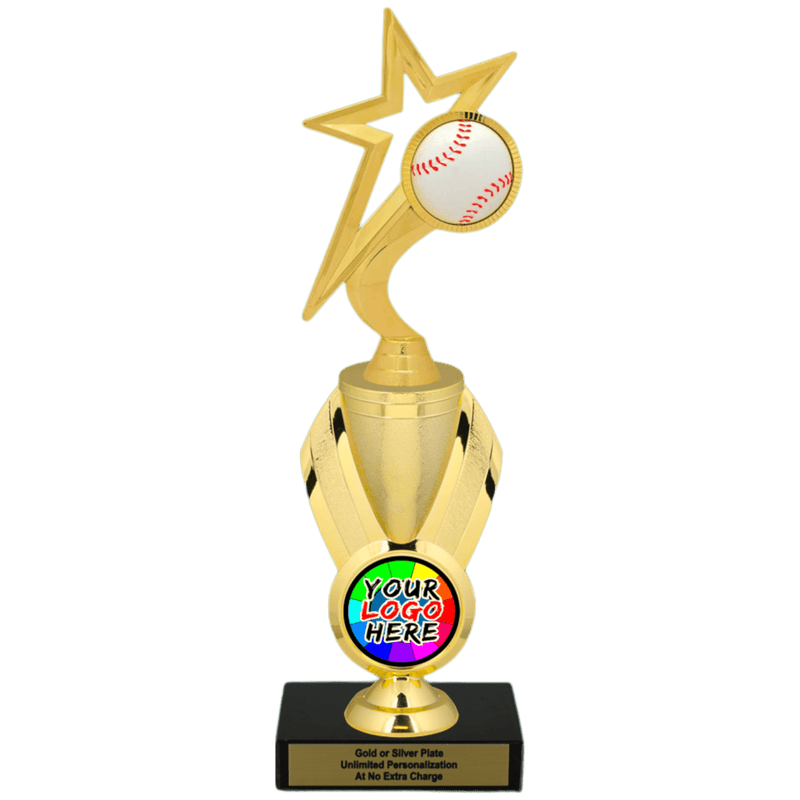 Custom Baseball Trophy - Type B Series 1FIG5001/342655 - AndersonTrophy.com