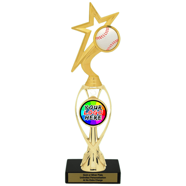 Custom Baseball Trophy - Type B Series 1FIG5001/36013 - AndersonTrophy.com