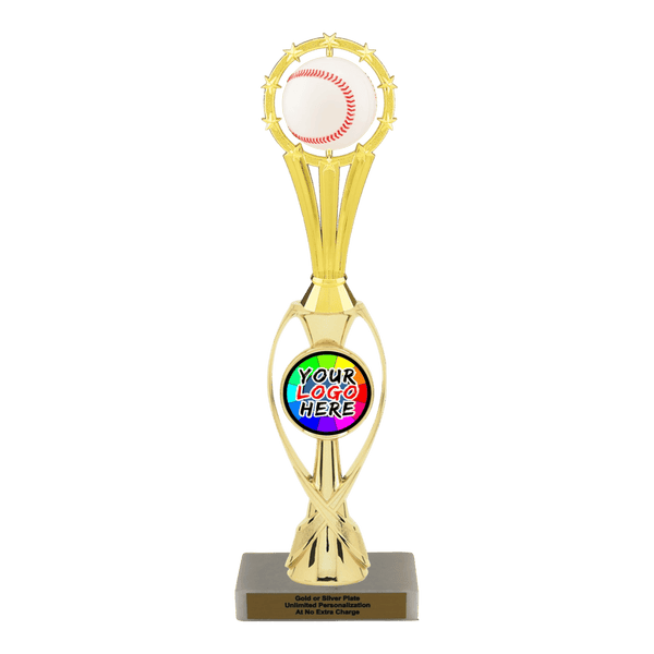 Custom Baseball Trophy - Type B Series 1SPN201/36013 - AndersonTrophy.com