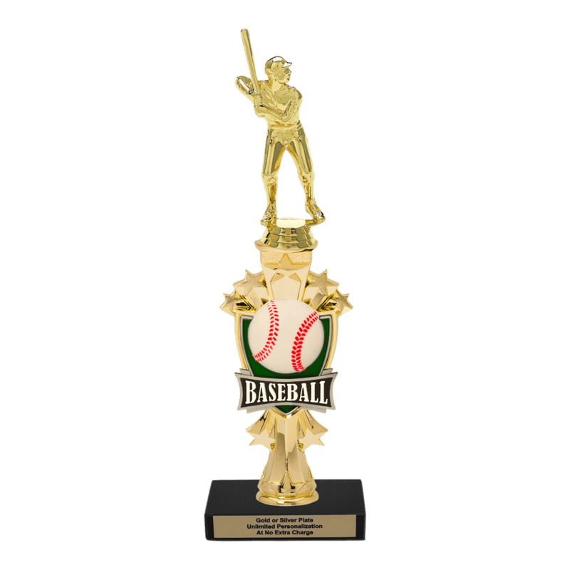 Custom Baseball Trophy - Type B Series 3503/2MR731 - AndersonTrophy.com