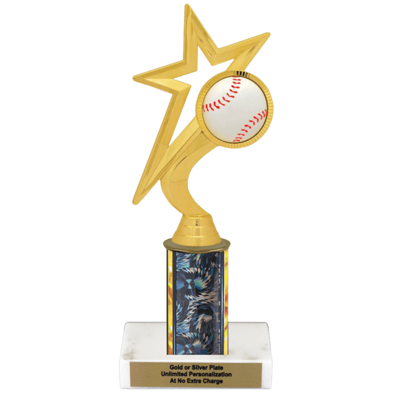Custom Baseball Trophy - Type C Series 1FIG5001 - AndersonTrophy.com