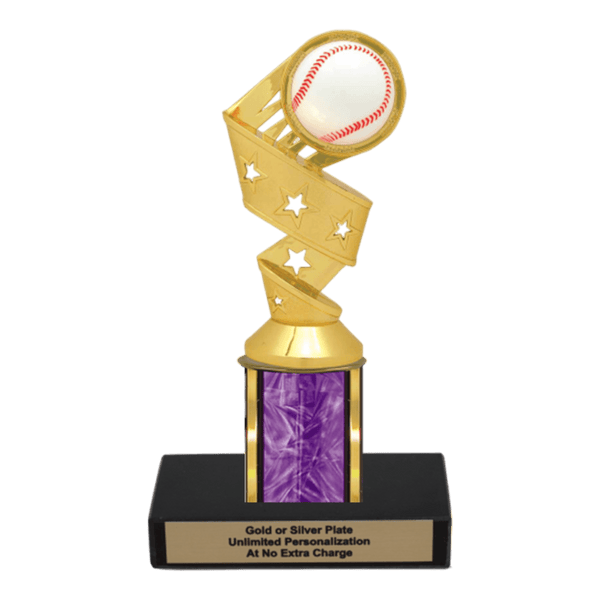 Custom Baseball Trophy - Type C Series 1RP91636 - AndersonTrophy.com