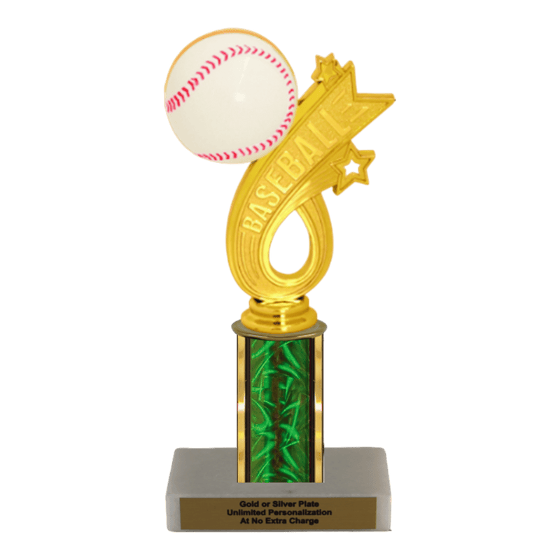 Custom Baseball Trophy - Type C Series 1RP92136 - AndersonTrophy.com