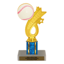 Custom Baseball Trophy - Type C Series 1RP92136 - AndersonTrophy.com