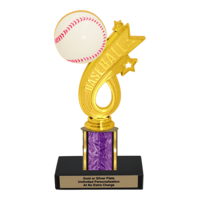 Custom Baseball Trophy - Type C Series 1RP92136 - AndersonTrophy.com