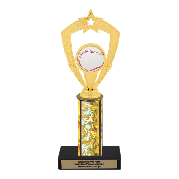 Custom Baseball Trophy - Type C Series 1RP92786 - AndersonTrophy.com