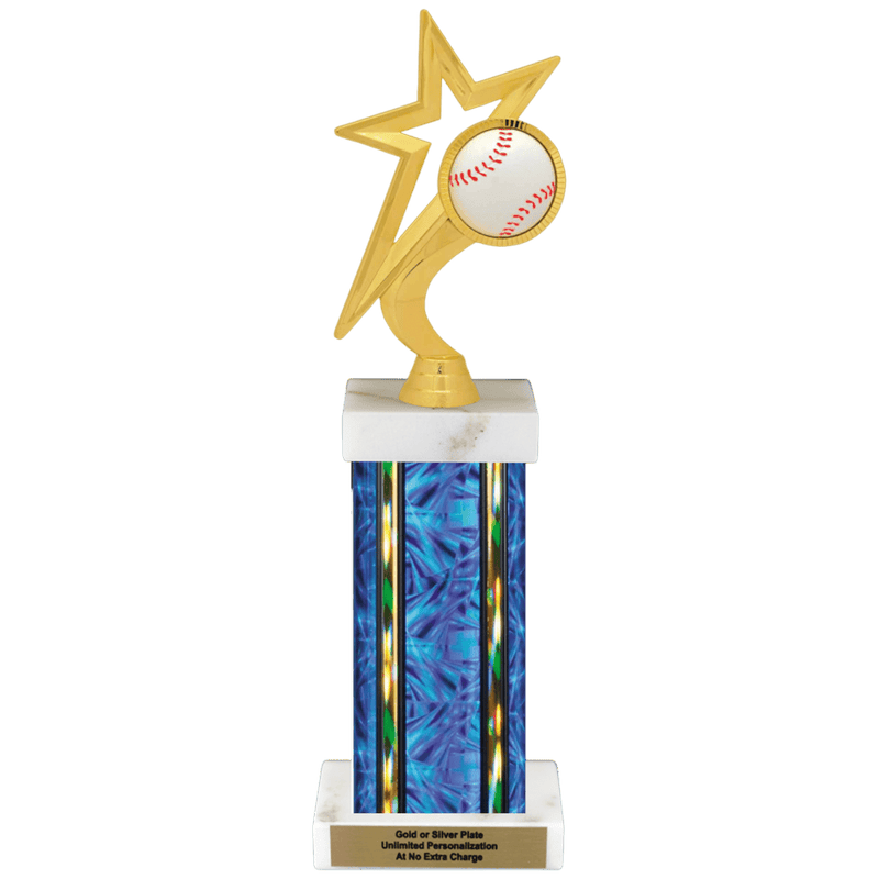 Custom Baseball Trophy - Type F Series 1FIG5001 - AndersonTrophy.com