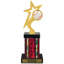 Custom Baseball Trophy - Type F Series 1FIG5001 - AndersonTrophy.com