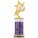 Custom Baseball Trophy - Type F Series 1FIG5001 - AndersonTrophy.com