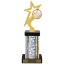 Custom Baseball Trophy - Type F Series 1FIG5001 - AndersonTrophy.com
