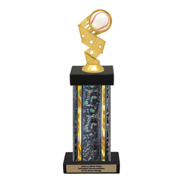Custom Baseball Trophy - Type F Series 1RP91636 - AndersonTrophy.com