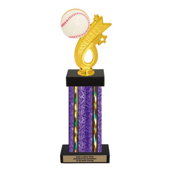 Custom Baseball Trophy - Type F Series 1RP92136 - AndersonTrophy.com