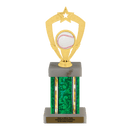 Custom Baseball Trophy - Type F Series 1RP92786 - AndersonTrophy.com