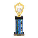 Custom Baseball Trophy - Type F Series 1RP92786 - AndersonTrophy.com