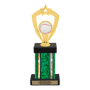 Custom Baseball Trophy - Type F Series 1RP92786 - AndersonTrophy.com