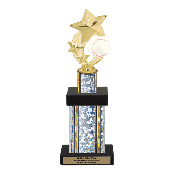 Custom Baseball Trophy - Type G Series 1RP89495 - AndersonTrophy.com