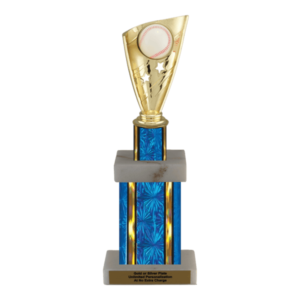 Custom Baseball Trophy - Type G Series 1RP91375 - AndersonTrophy.com