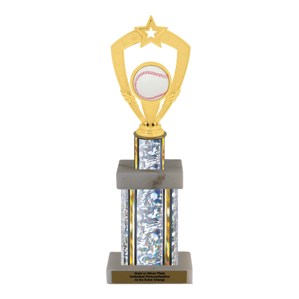Custom Baseball Trophy - Type G Series 1RP92786 - AndersonTrophy.com