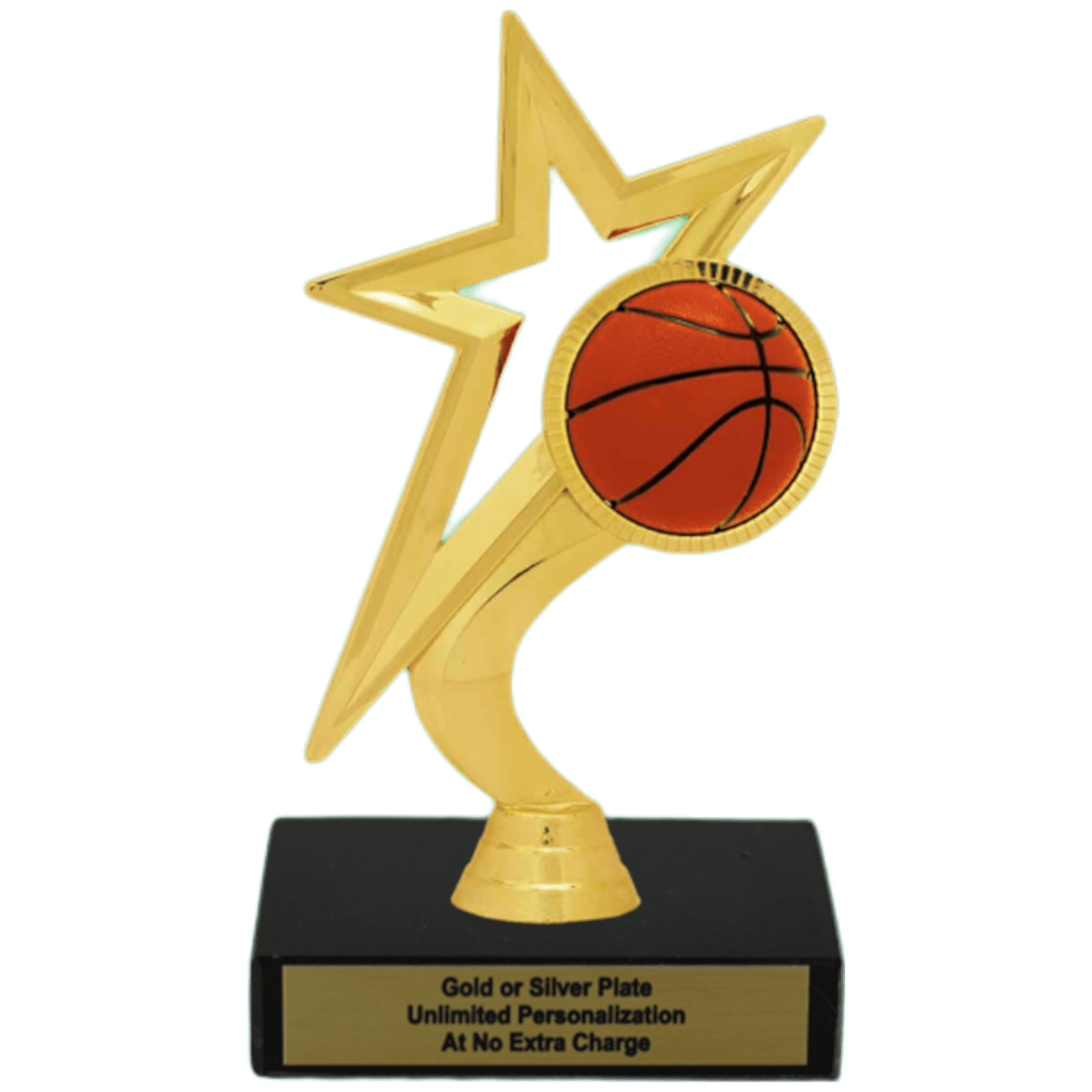 Bilateral Trophy Example Custom Basketball Trophy - Type A Series 1FIG5002