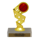 Custom Basketball Trophy - Type A Series 1RP91626 - AndersonTrophy.com