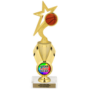 Custom Basketball Trophy - Type B Series 1FIG5002/342655 - AndersonTrophy.com
