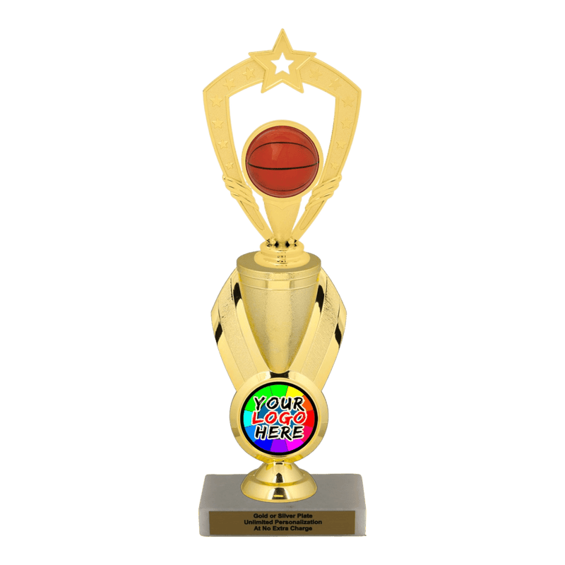 Custom Basketball Trophy - Type B Series 1RP92776/342655 - AndersonTrophy.com