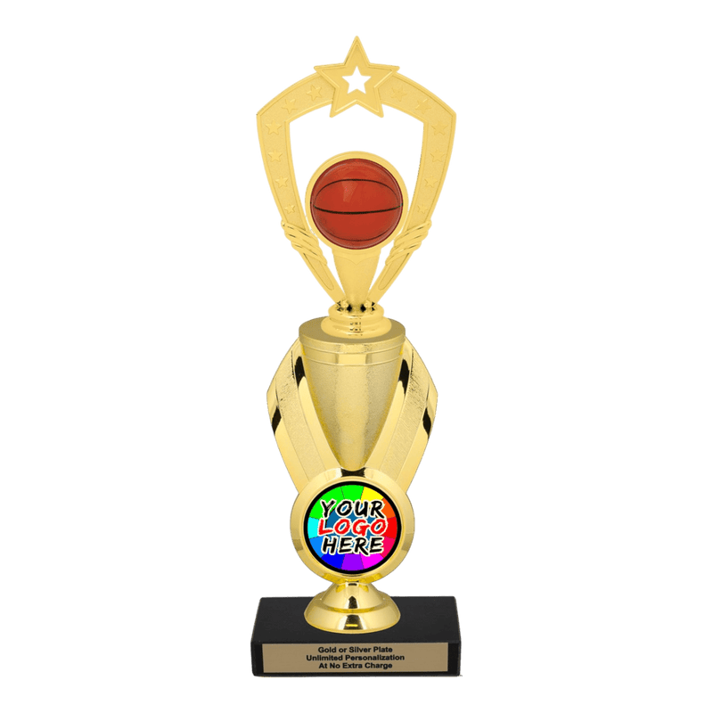 Custom Basketball Trophy - Type B Series 1RP92776/342655 - AndersonTrophy.com