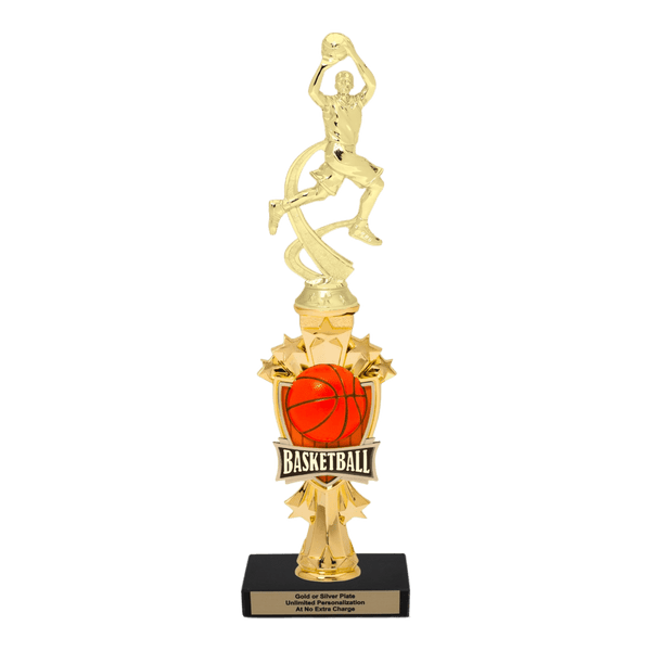 Custom Basketball Trophy - Type B Series 2MF4503/2MR733 - AndersonTrophy.com