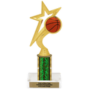 Custom Basketball Trophy - Type C Series 1FIG5002 - AndersonTrophy.com