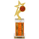 Custom Basketball Trophy - Type F Series 1FIG5002 - AndersonTrophy.com
