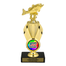 Custom Bass Fishing Trophy - Type B Series 3456/342655 - AndersonTrophy.com