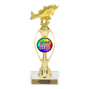 Custom Bass Fishing Trophy - Type B Series 3456/36013 - AndersonTrophy.com