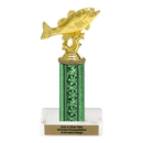 Custom Bass Fishing Trophy - Type C Series 3456 - AndersonTrophy.com