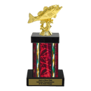Custom Bass Fishing Trophy - Type F Series 3456 - AndersonTrophy.com