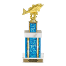 Custom Bass Fishing Trophy - Type G Series 3456 - AndersonTrophy.com