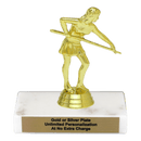Custom Billiards Trophy - Type A Series 3407 - AndersonTrophy.com
