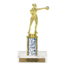 Custom Boxing Trophy - Type C Series 3509 - AndersonTrophy.com