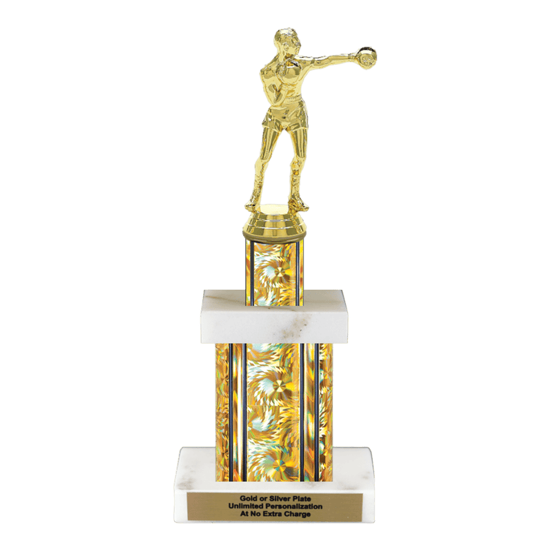 Custom Boxing Trophy - Type G Series 3509 - AndersonTrophy.com