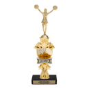 Custom Cheer Trophy - Type B Series 3506/2MR735 - AndersonTrophy.com