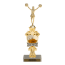 Custom Cheer Trophy - Type B Series 3506/2MR735 - AndersonTrophy.com