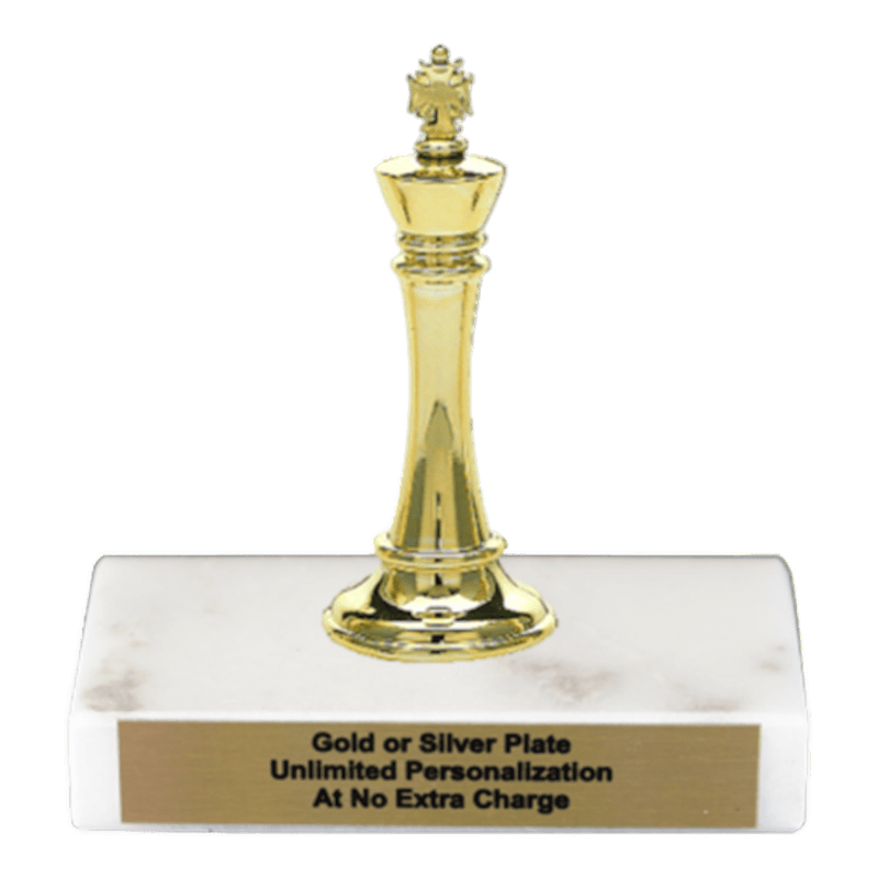 Custom Chess Trophy - Type A Series 34557 - AndersonTrophy.com