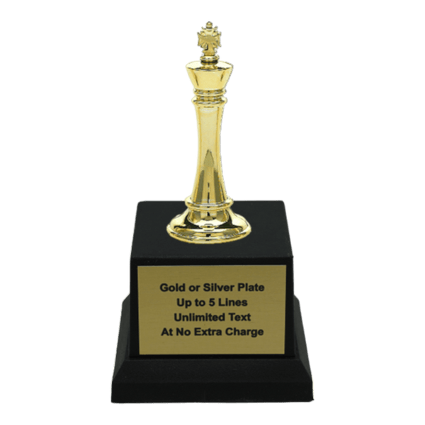 Custom Chess Trophy - Type A1 Series 34557 - AndersonTrophy.com