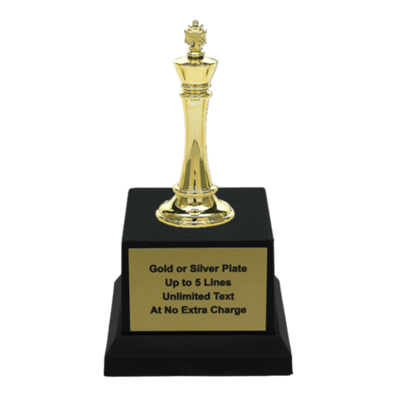 Custom Chess Trophy - Type A1 Series 34557 - AndersonTrophy.com