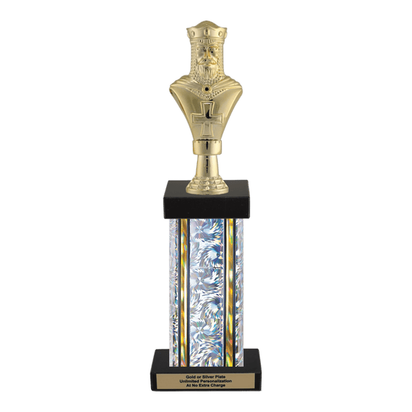 Custom Chess Trophy - Type F Series 3F671 - AndersonTrophy.com