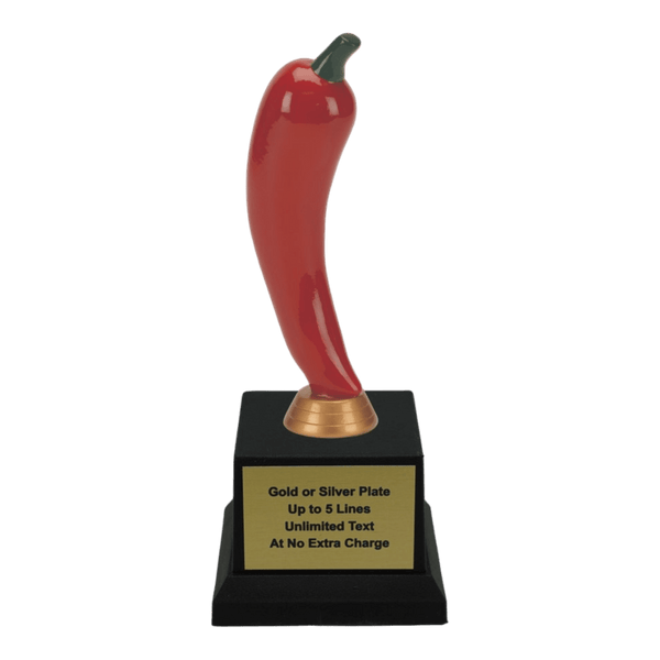 Custom Chili Pepper Trophy - Type A1 Series 351157GS - AndersonTrophy.com