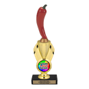 Custom Chili Pepper Trophy - Type B Series 351157GS/342655 - AndersonTrophy.com