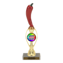 Custom Chili Pepper Trophy - Type B Series 351157GS/36013 - AndersonTrophy.com