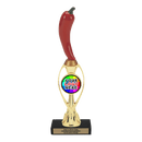 Custom Chili Pepper Trophy - Type B Series 351157GS/36013 - AndersonTrophy.com